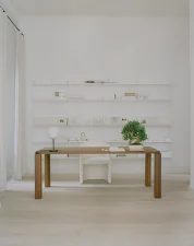 Jedálenský stôl Atlas 200x95, fumed oak