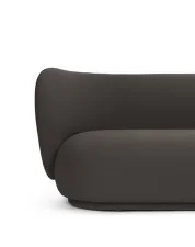 Sofa Rico 2 Grain, chocolate