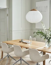 Závesná lampa Acorn Ø64, ivory