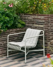 Textilný podsedák Palissade Lounge Chair Low Soft Quilted Cushion, anthracite
