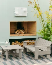 Stolík Crate W75.5, london fog