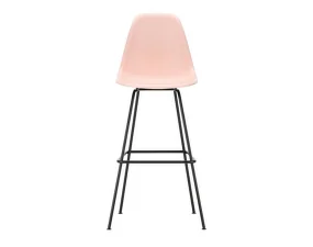 Barová stolička Eames Plastic High, pale rose