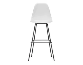 Barová stolička Eames Plastic High, cotton white