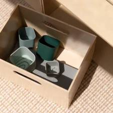 Detský úložný box Kiddo, birch