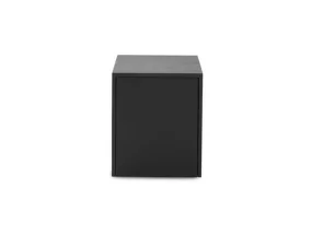 Odkladací stolík Mass Side Table w. Drawer, black oak