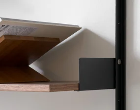 Nástenný panel New Works Wall Bar 900, 2ks, black