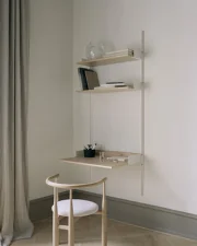 Stolová doska New Works Desk Kit, oak/white