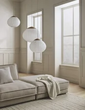 Závesná lampa Acorn Ø41, ivory