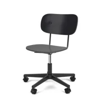 Kancelárska stolička Co Task Chair, black/black oak