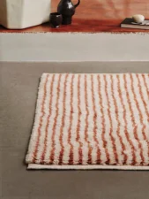 Koberec Kami Knotted 80x120, off-white/red brown
