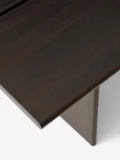 Jedálenský stôl Ita OS1, dark stained oak