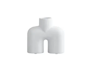 Váza Cobra Uno Mini, bone white