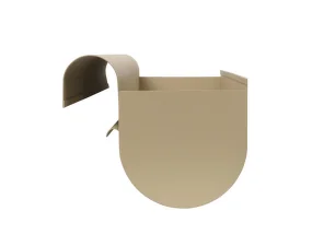 Závesný truhlík Uma Balcony Box Medium, cashmere