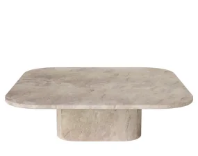 Vonkajší konferenčný stolík Eida H28, beige marble