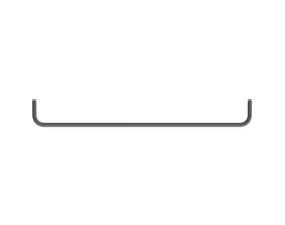 Šatníková tyč String 78, dark grey
