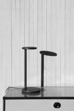 Stolná lampa Oblique, matte anthracite