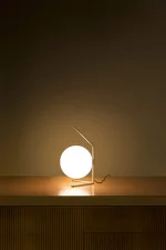 Stolná lampa IC T1 Low, brass