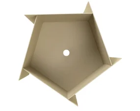 Kvetináč Fragma H28, cashmere