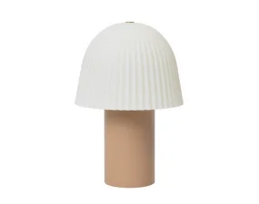 Prenosná lampa Frill, rose/white
