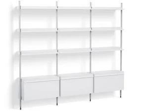 Policový systém Pier kombinácia 133, white
