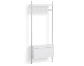 Policový systém Pier kombinácia 1061, white