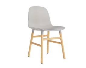 Stolička Form, warm grey/oak