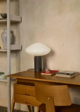 Stolná lampa Mist AP17, Grigio Caldo