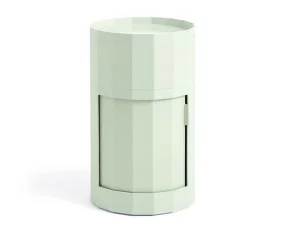 Úložný stolík Facet Cabinet High, soft mint