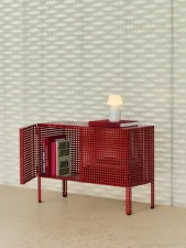 Skrinka Perforated Cabinet Floor Small, soft jade