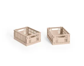 Úložný box Colour Crate Mini set 2ks, powder