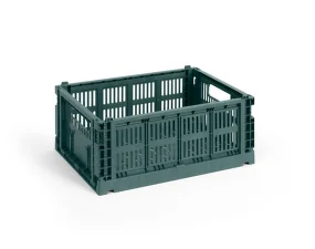 Úložný box Colour Crate M, dark green