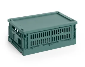 Plastové veko Colour Crate S, dark green