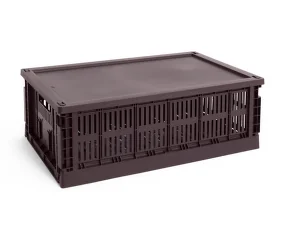 Plastové veko Colour Crate L, bordeaux