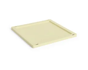 Plastové veko Colour Crate Cube/Square M, light yellow