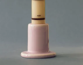 Svietnik Tube Small, pale pink