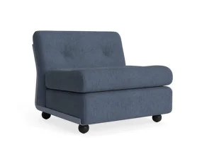 Kreslo Amanta, Turf blue grey