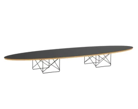 Konferenčný stolík Elliptical Table ETR, black