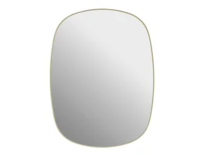 Zrkadlo Framed Mirror 59 cm, light yellow/clear