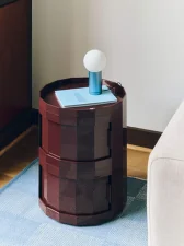 Úložný stolík Facet Cabinet 20, burgundy