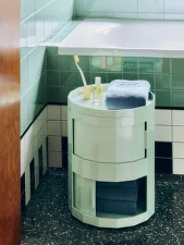 Úložný stolík Facet Cabinet 20, soft mint