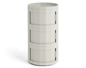 Úložný stolík Facet Cabinet 30, misty grey