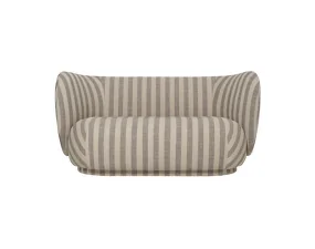 Sofa Rico 2 Louisiana, sand/off-white