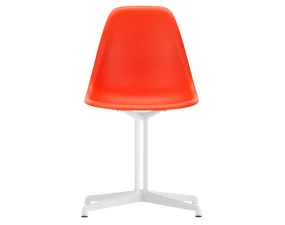 Stolička Eames DSL, poppy red / white