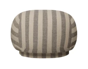 Pouf Rico, Louisiana sand / off-white