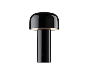 Prenosná lampa Bellhop, glossy black