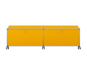 Komoda na kolieskach USM Haller M61, golden yellow