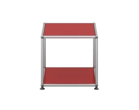 Odkladací stolík USM Haller M21, ruby red