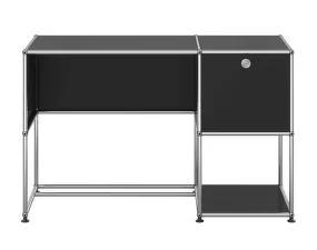 Pracovný stôl USM Haller B21, graphite black