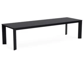 Stôl Chisel 30 Rectangular 300x95 cm, black lacquered oak
