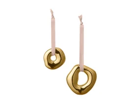 Vianočné banky Orrith Ornaments set 2ks, brass